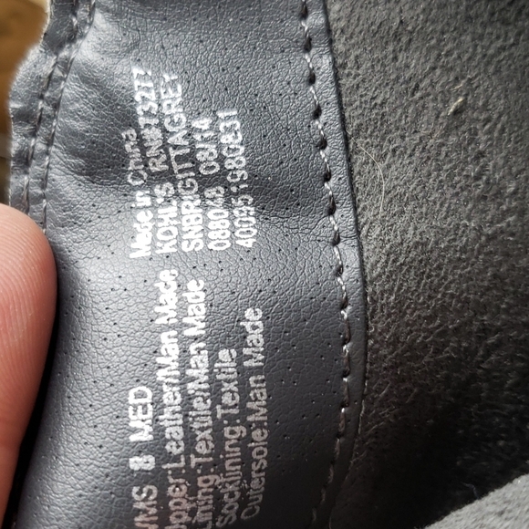 SONOMA Life + Style Ankle Boots - Brigitta Grey MS - Size 8 - Picture 5 of 10